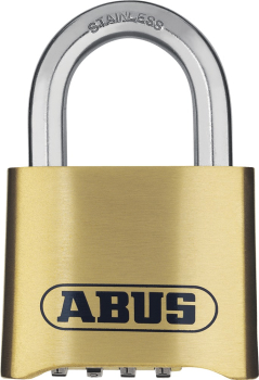 Padlock Combi Brass